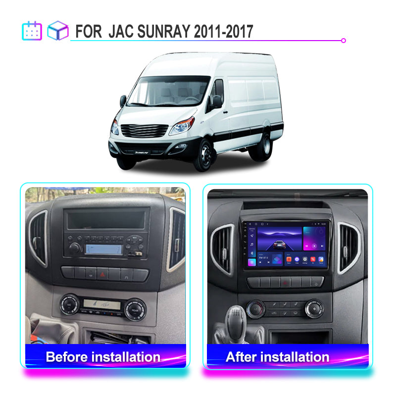 Jac Sunray 2017 - 2023 Radio Android Homologada