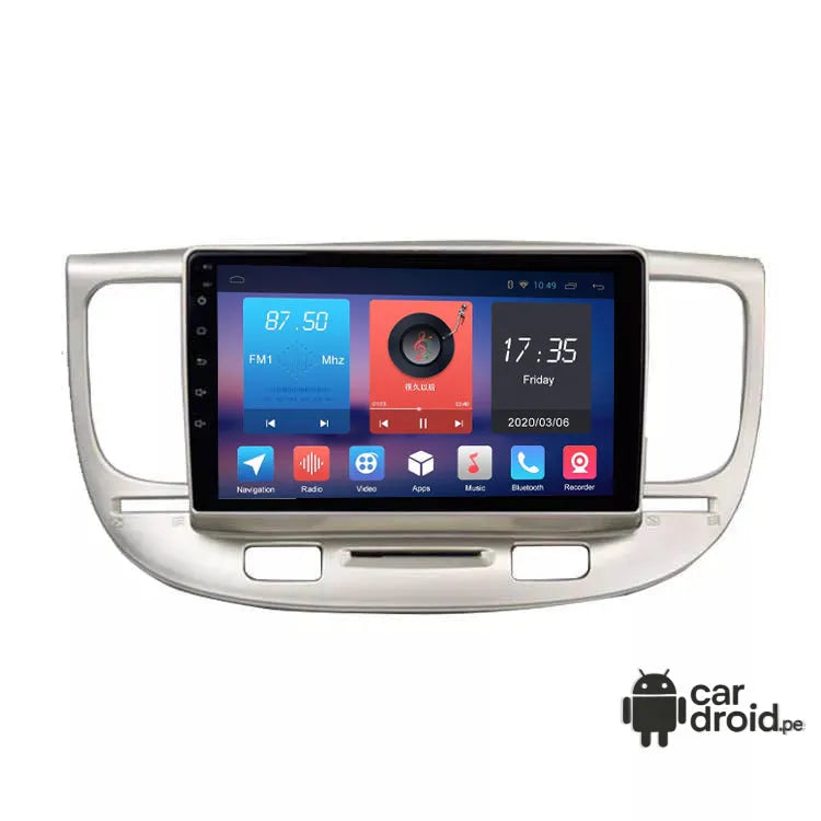 Radio Android Kia Rio 2006 - 2010 Radio Android Homologada, pantalla táctil, modelo original, instalada