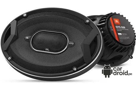 Radio Android Parlantes Ovalados 6x9 JBL GTO939, pantalla táctil, modelo original, instalada
