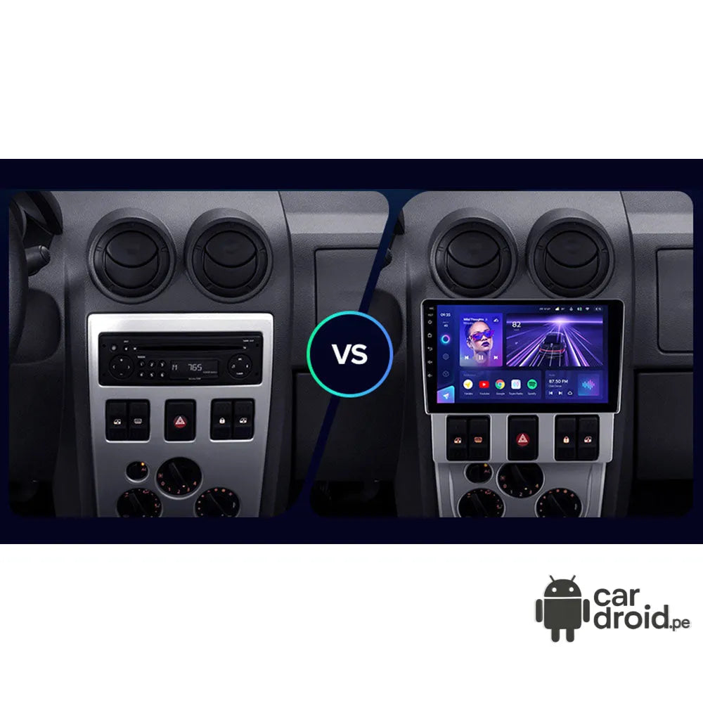 Radio Android Renault Logan 2004 - 2012 Radio Android Homologada, pantalla táctil, modelo original, instalada