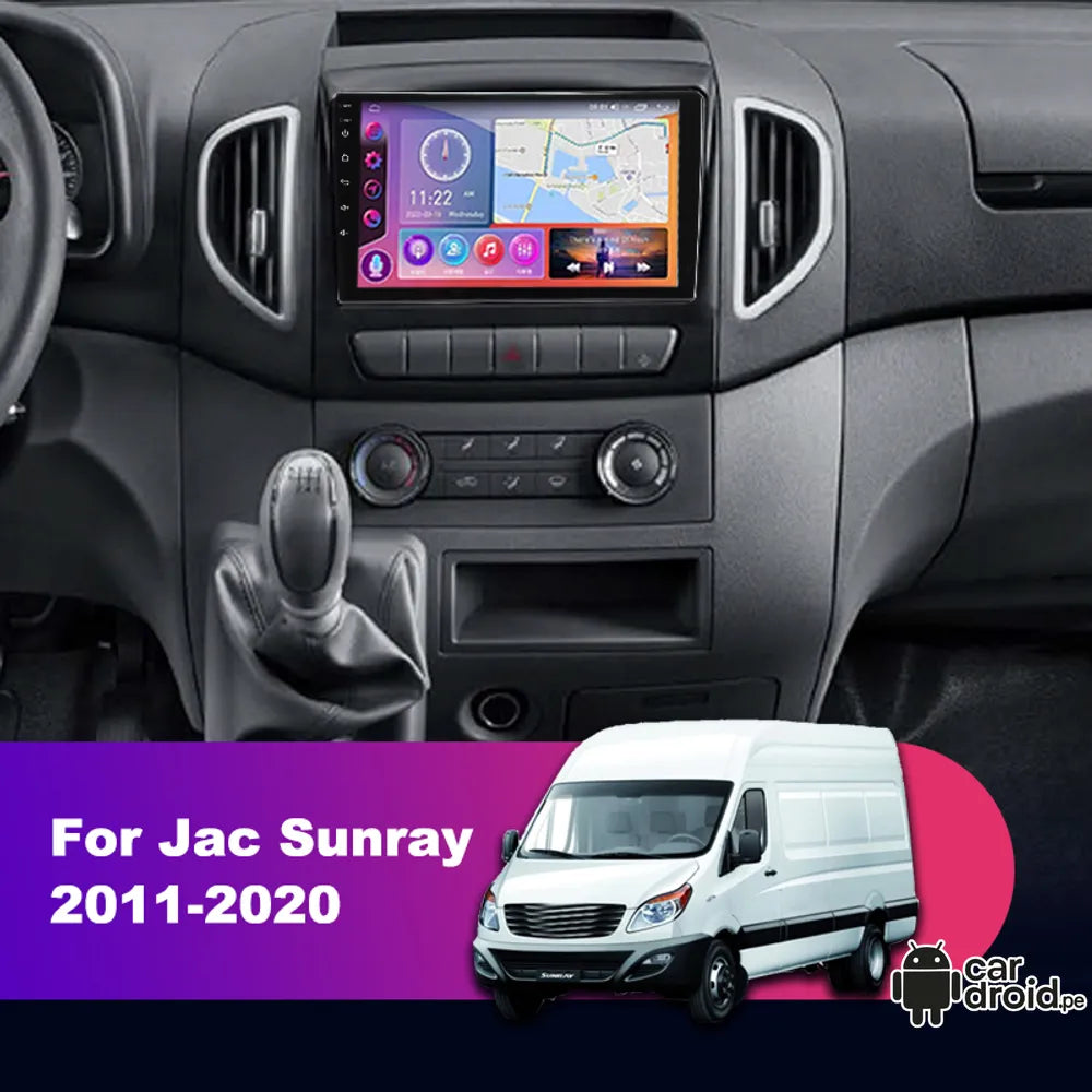 jac sunray 2012-2025 - 6GB RAM - 128GB - Radio Android