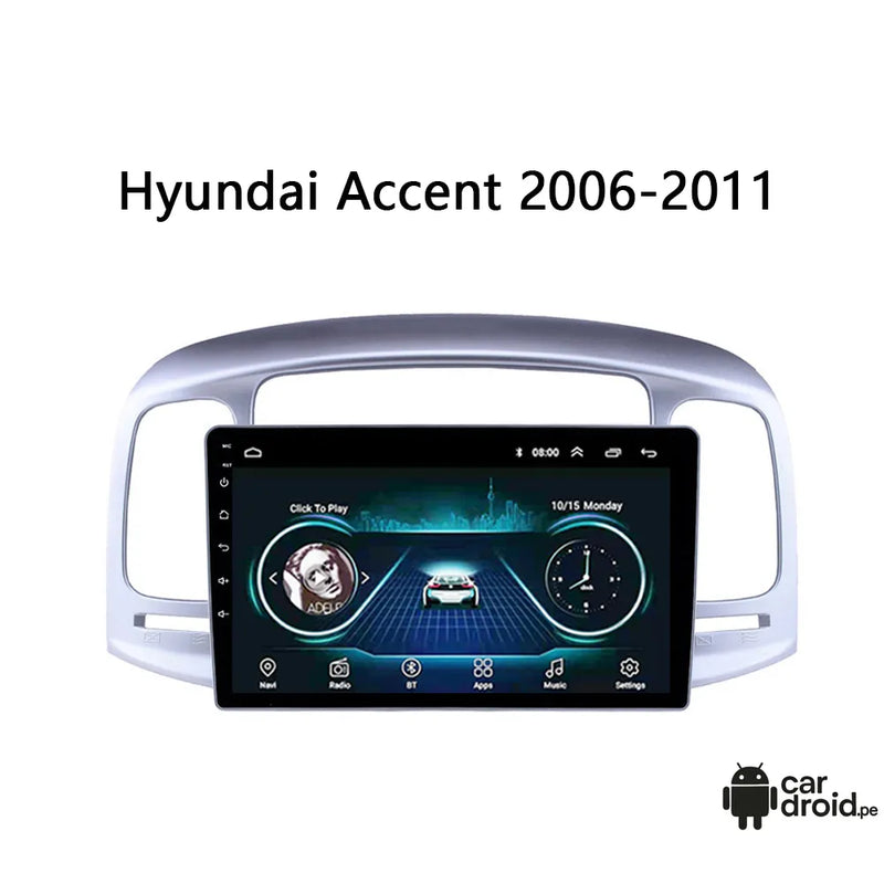 Hyundai accent 2008 - 2012 - 6GB RAM - 128GB - Radio Android
