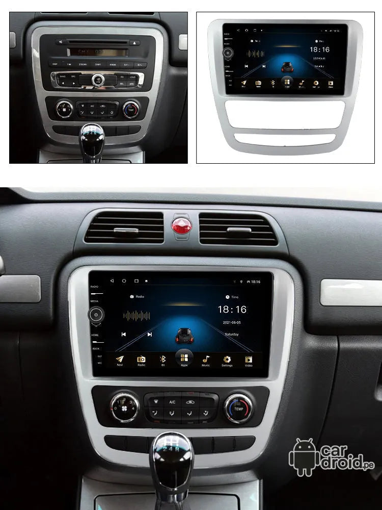 Radio Android Jac T6 - T8 2018 - 2023 Radio Android Homologada, pantalla táctil, modelo original, instalada