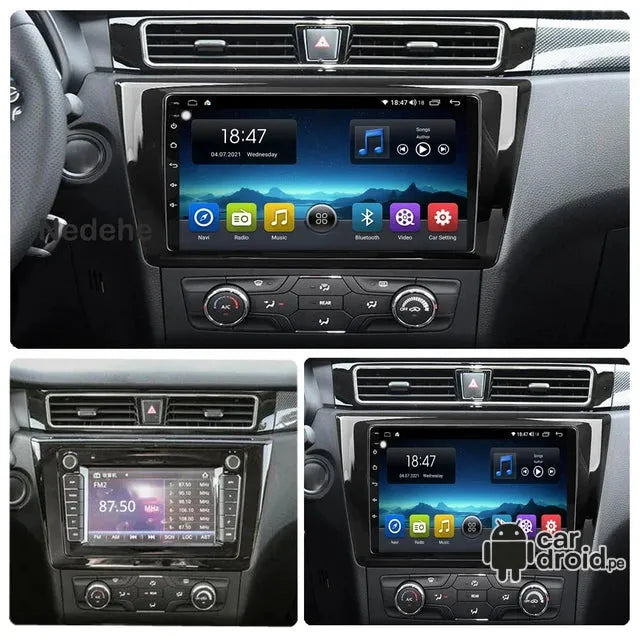 Radio Android DFSK Glory 330 2014 - 2020 Radio Android Homologada, pantalla táctil, modelo original, instalada