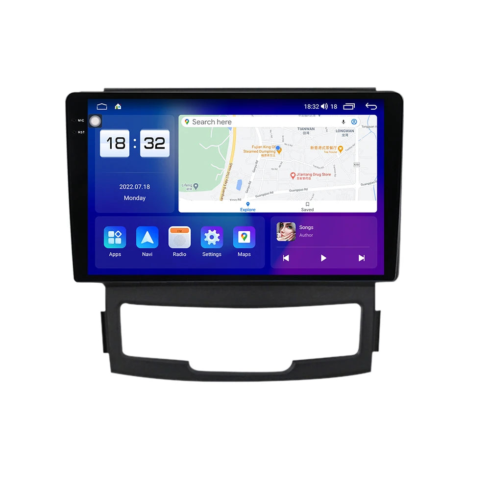 SSangYong Korando 2009 - 2013 Radio Android Homologada