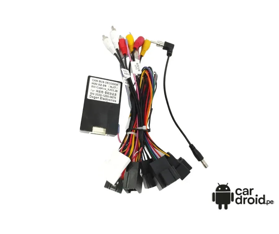 Radio Android Captiva 2018 - 2023 Conector Canbus, pantalla táctil, modelo original, instalada