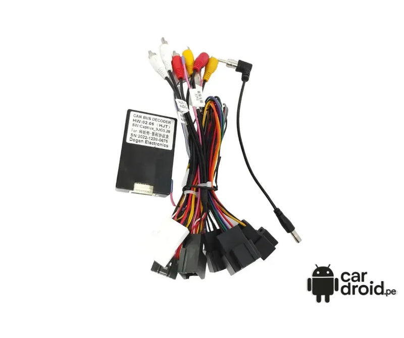 Radio Android Captiva 2018 - 2023 Conector Canbus, pantalla táctil, modelo original, instalada