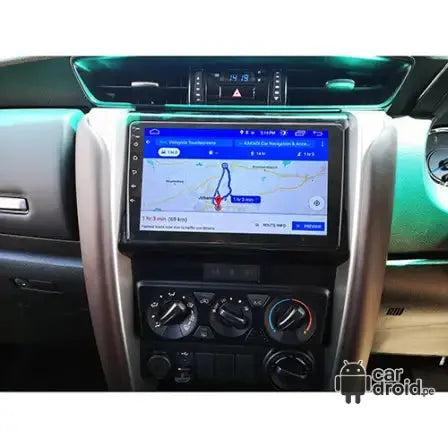 Radio Android Toyota fortuner 2016 - 2023 Radio Android Homologada, pantalla táctil, modelo original, instalada