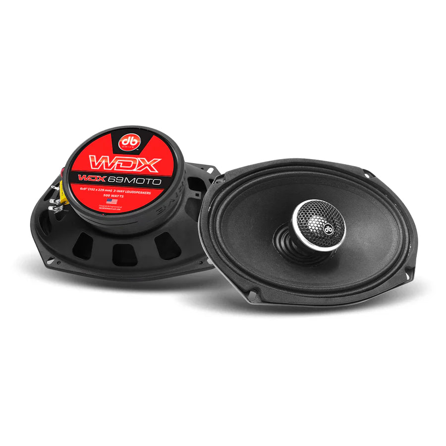 Parlantes Ovalados DB Drive WDX69MOTO