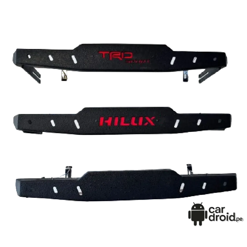 Radio Android Base portafaro Force para Toyota Hilux Revo, pantalla táctil, modelo original, instalada