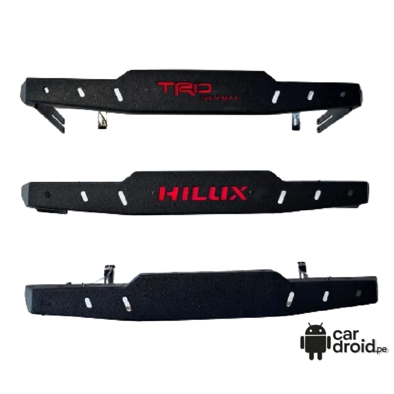 Radio Android Base portafaro Force para Toyota Hilux Revo, pantalla táctil, modelo original, instalada