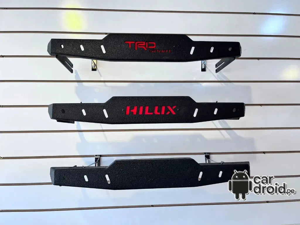 Radio Android Base portafaro Force para Toyota Hilux Revo, pantalla táctil, modelo original, instalada