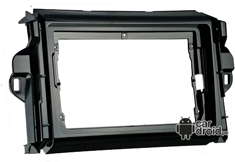 Radio Android Consola Toyota Fortuner / Covert 9" Pulgadas 2016, pantalla táctil, modelo original, instalada