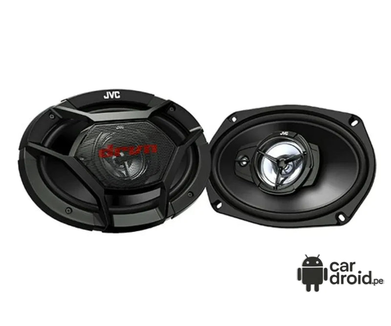Radio Android Parlante JVC Triaxial 6x9" 500W - CS-DR6931, pantalla táctil, modelo original, instalada