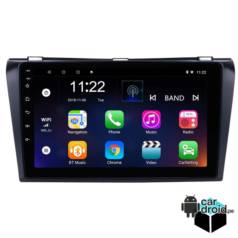 Radio Android Mazda 3 2009 - 2013 Radio Android Homologada, pantalla táctil, modelo original, instalada