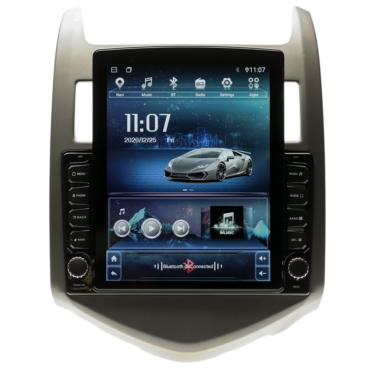 Chevrolet Aveo 2011 - 2015 Radio Android Vertical Homologada