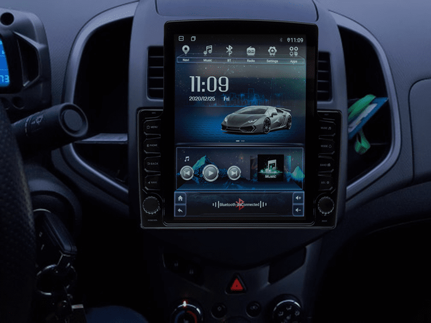 Chevrolet Aveo 2011 - 2015 Radio Android Vertical Homologada