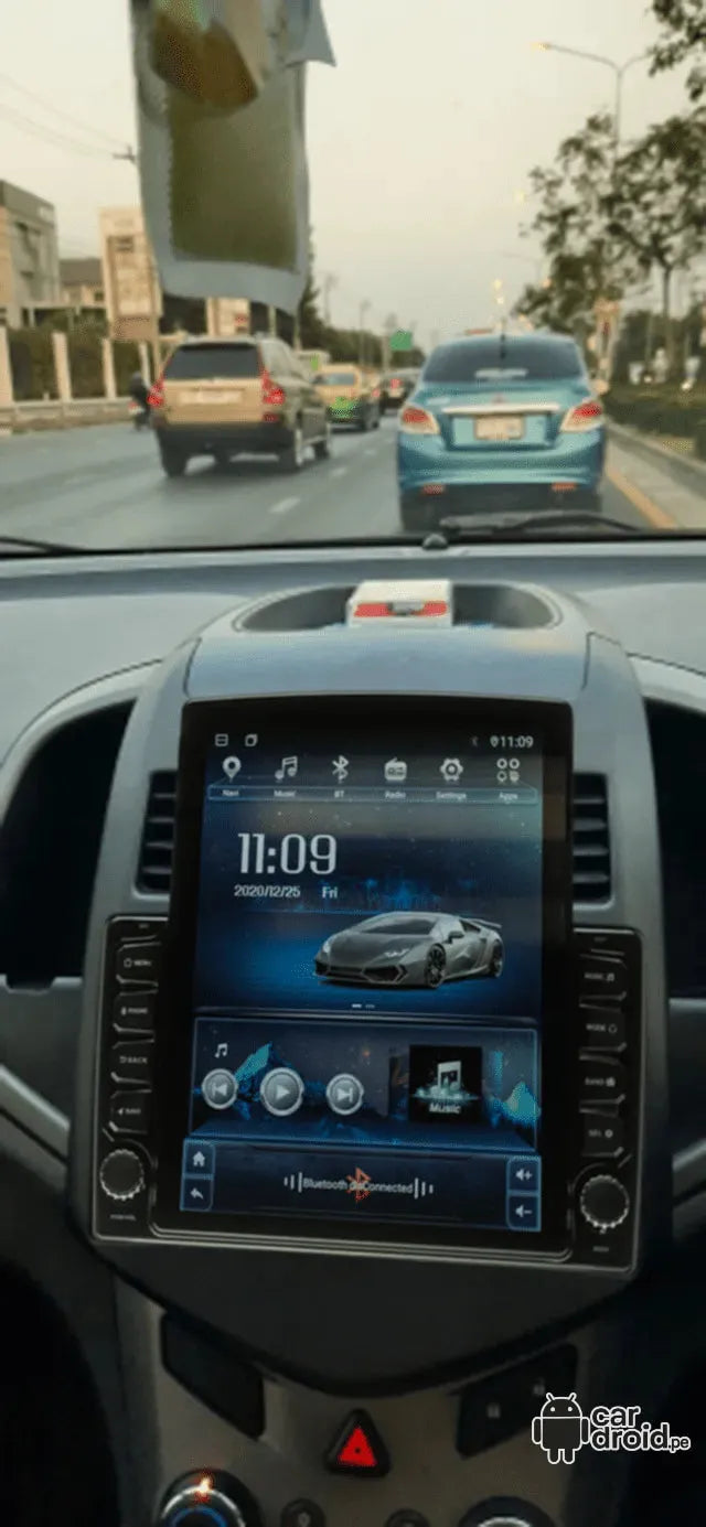 Radio Android Chevrolet Aveo 2011 - 2015 Radio Android Vertical Homologada, pantalla táctil, modelo original, instalada