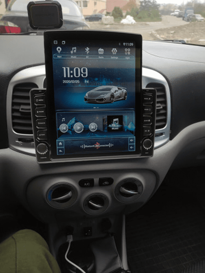 Hyundai Accent 2005 - 2011 Radio Android Vertical Homologada - Cardroid