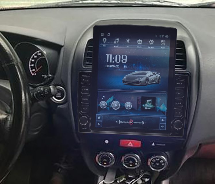 Mitsubishi ASX 2010 - 2017 Radio Android Vertical Homologada