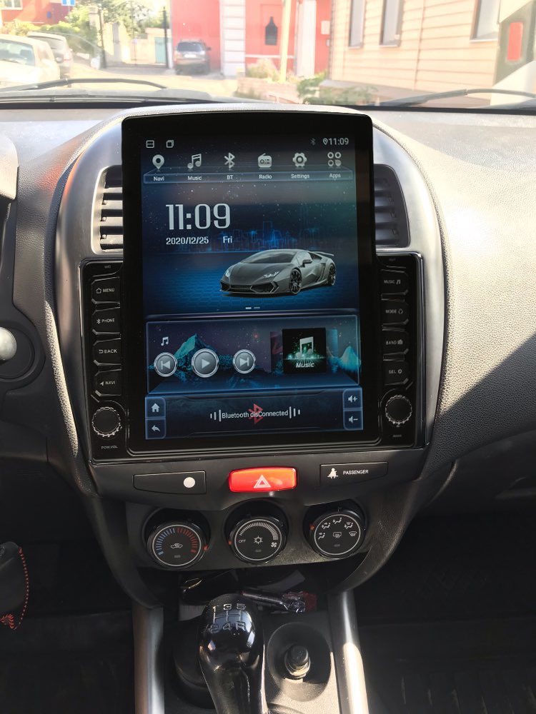 Mitsubishi ASX 2010 - 2017 Radio Android Vertical Homologada - Cardroid