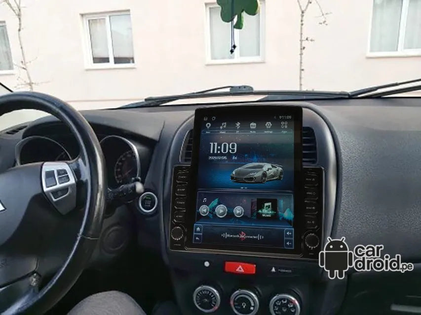 Radio Android Mitsubishi ASX 2010 - 2017 Radio Android Vertical Homologada, pantalla táctil, modelo original, instalada