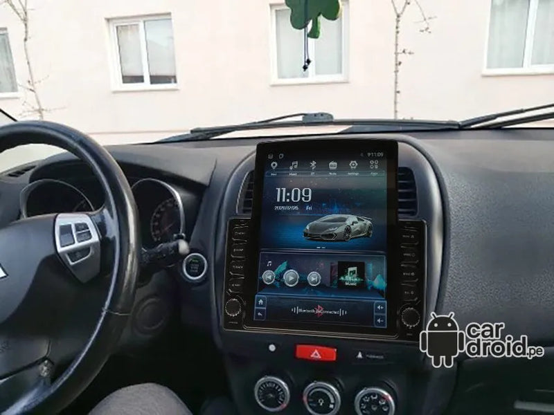 Radio Android Mitsubishi ASX 2010 - 2017 Radio Android Vertical Homologada, pantalla táctil, modelo original, instalada