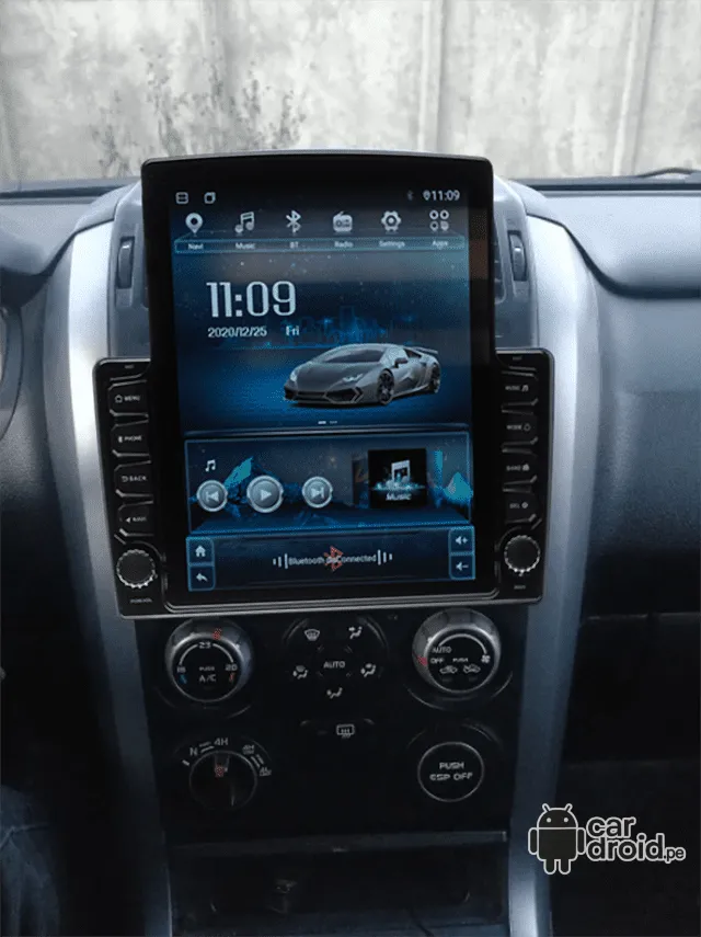 Radio Android Suzuki Grand nomade 2006 - 2014 Radio Android Vertical Homologada, pantalla táctil, modelo original, instalada