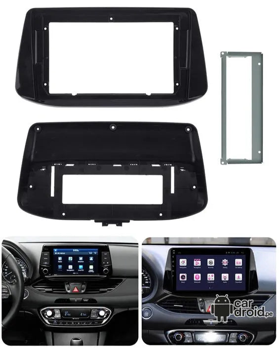 Radio Android Consola Hyundai I-30 2018 9" pulgadas, pantalla táctil, modelo original, instalada