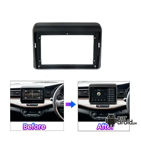 Radio Android Consola Suzuki Ertiga 2019 9" Pulgadas, pantalla táctil, modelo original, instalada