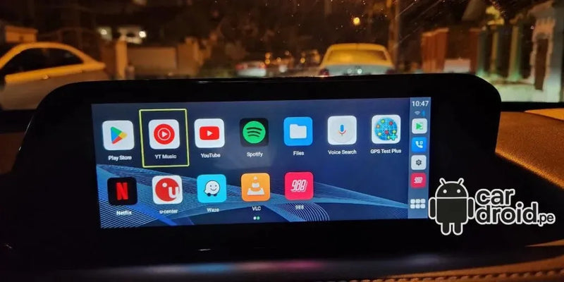 Radio Android Cardroid Box convertidor de Carplay en Android, pantalla táctil, modelo original, instalada