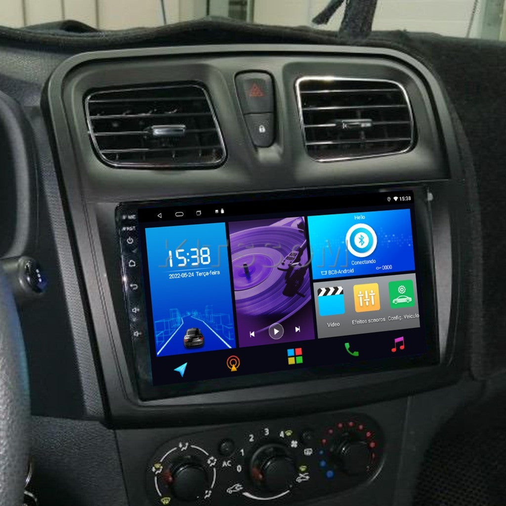 Renault Logan 2016 - 2023 Radio Android Homologada