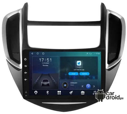 Radio Android Chevrolet Tracker 2012 - 2016 Radio Android Homologada, pantalla táctil, modelo original, instalada