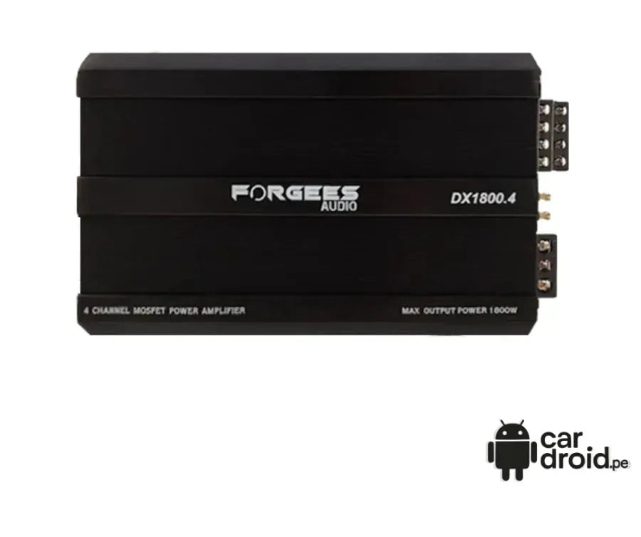 Radio Android Amplificador forgees 4 canales 1800W, pantalla táctil, modelo original, instalada