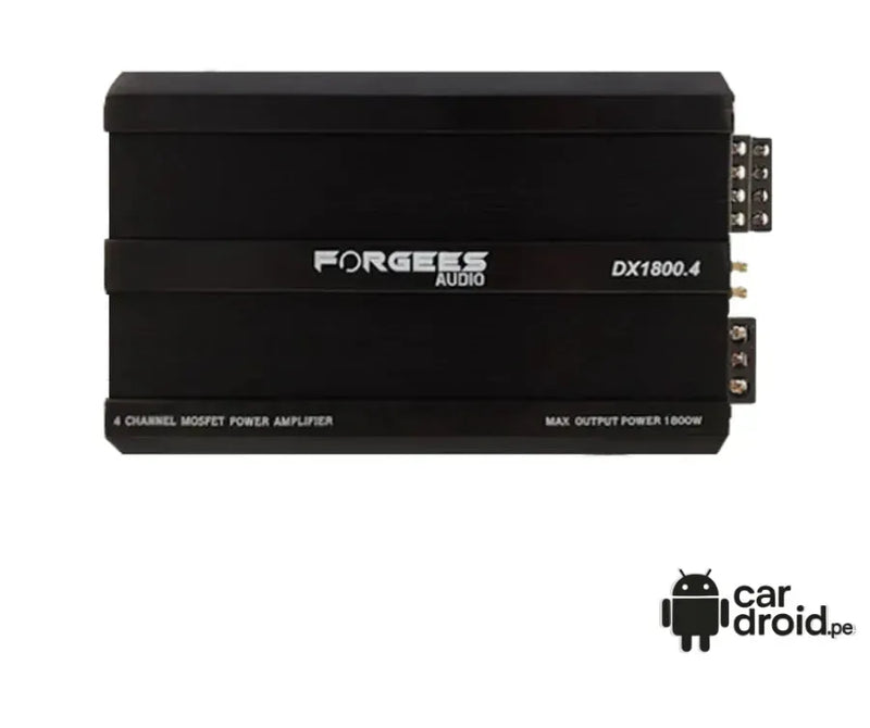 Radio Android Amplificador forgees 4 canales 1800W, pantalla táctil, modelo original, instalada