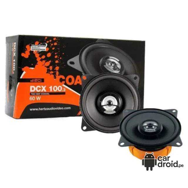 Radio Android Parlante HERTZ 4" Pulgadas, pantalla táctil, modelo original, instalada