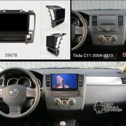 Radio Android Nissan Tiida 2004 - 2019 Radio Android Homologada, pantalla táctil, modelo original, instalada