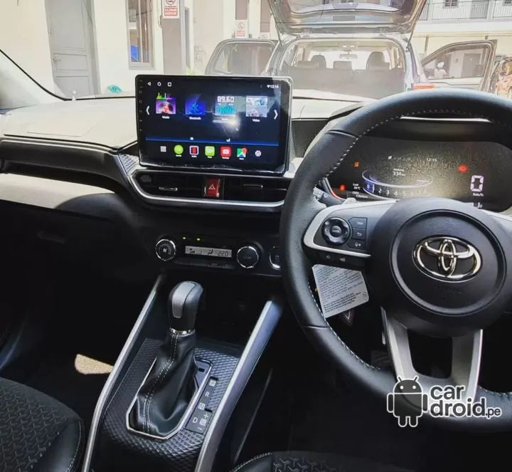 Radio Android Toyota Raize 2020 - 2024 Radio Android Homologada, pantalla táctil, modelo original, instalada