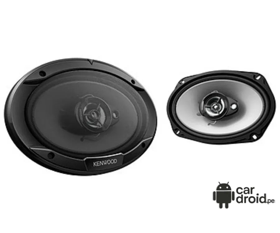 Radio Android Parlantes Kenwood KFC-S6966 400WATTS, pantalla táctil, modelo original, instalada
