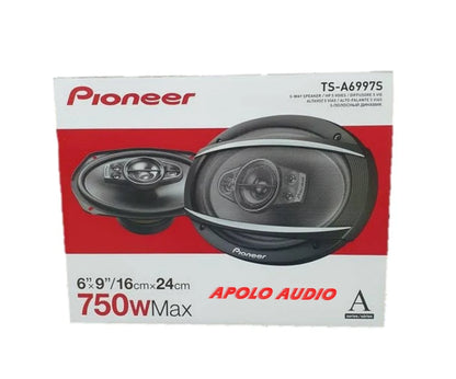 Parlante Ovalado Pioneer 6x9" 750W Pentaxial Ts-A6997S