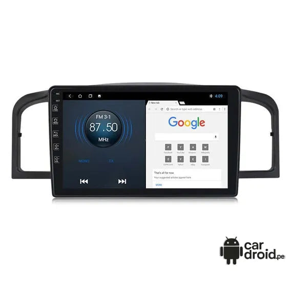 Radio Android Consola Lifan 620 2010  9" pulgadas, pantalla táctil, modelo original, instalada