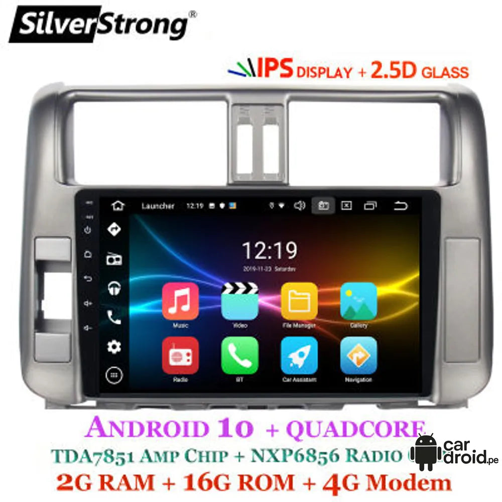 Toyota prado 2009-2012 - 6GB RAM - 128GB - Radio Android