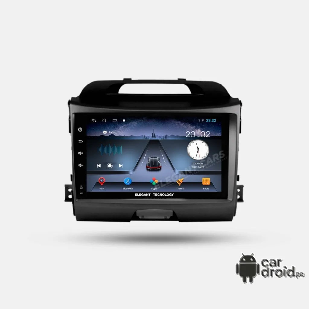 Radio Android Kia Sportage 2012 - 2016 Radio Android Homologada, pantalla táctil, modelo original, instalada