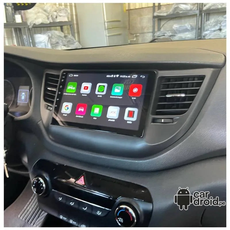 Radio Android Hyundai Tucson 2016 - 2018 Radio Android Homologada, pantalla táctil, modelo original, instalada