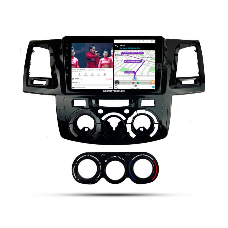 Toyota Hilux 2005 - 2009 Radio Android Homologada