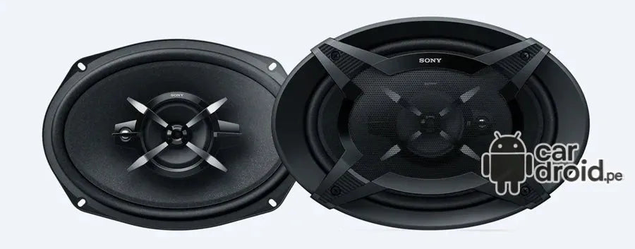Radio Android Parlantes Ovalados SONY XS-FB6930 450W Triaxial, pantalla táctil, modelo original, instalada