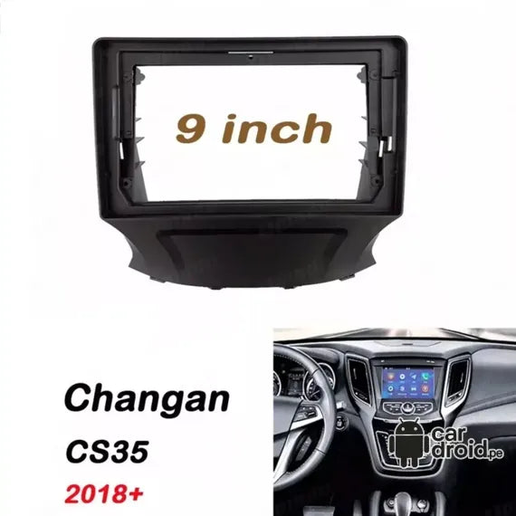 Radio Android Consola Changan CS35 2018+ 9" Pulgadas, pantalla táctil, modelo original, instalada