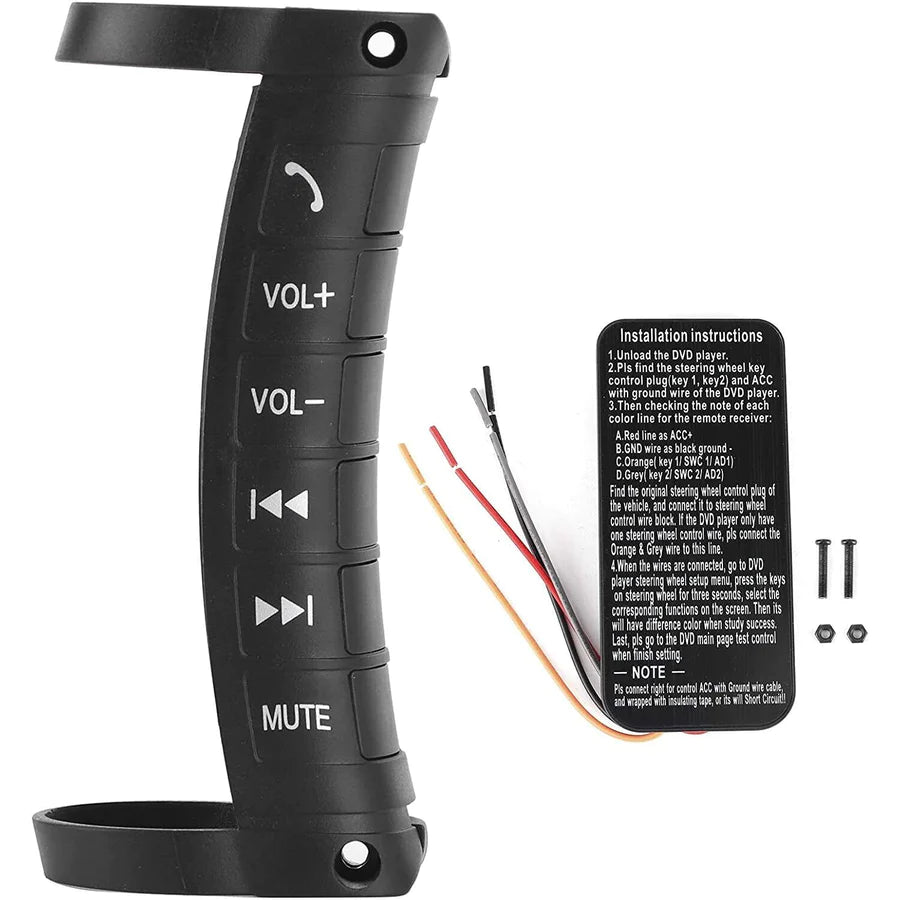 Control de Timon inalámbrico tipo Pulsera 6 botones para radio android