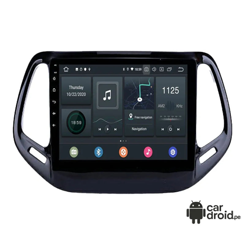 Radio Android Jeep Compass 2017 - 2021 Radio Android Homologada, pantalla táctil, modelo original, instalada