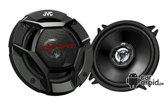 Radio Android Parlante Redondo JVC 5" CS-DR521, pantalla táctil, modelo original, instalada